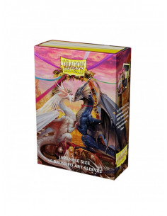 es::Dragon Shield Fundas Small Brushed Art Valentine Dragon (60)