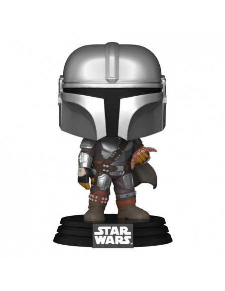 es::Star Wars The Book of Boba Fett Funko POP! Mando w/pouch 9 cm