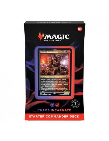 es::Magic the Gathering Mazo inicial de Commander 2022 Encarnación del caos (En castellano)