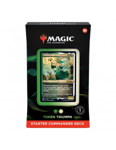 es::Magic the Gathering Mazo inicial de Commander 2022 Triunfo de las fichas (En castellano)
