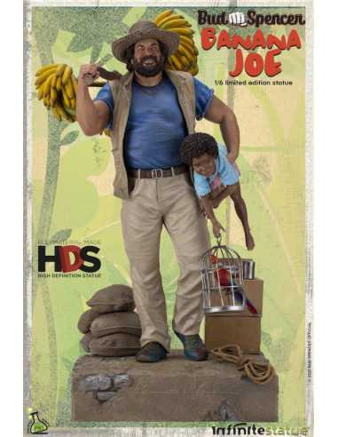 es::Bud Spencer estatua Banana Joe Old 40 cm