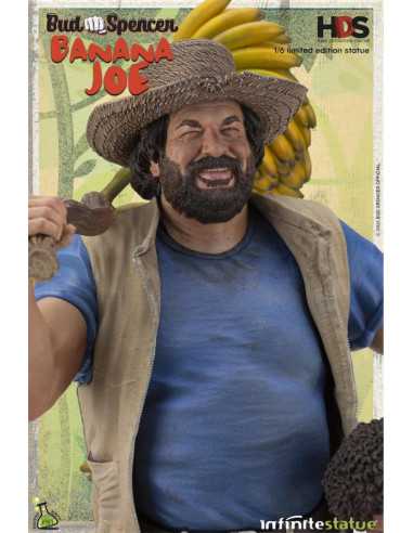 es::Bud Spencer estatua Banana Joe Old 40 cm