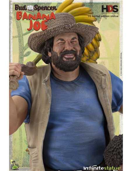 es::Bud Spencer estatua Banana Joe Old 40 cm