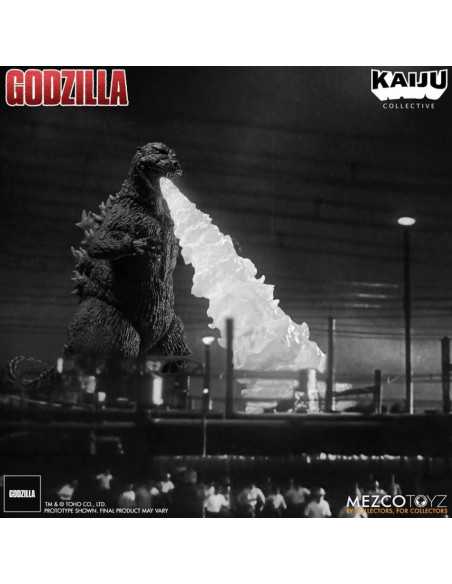 es::Godzilla (1954) Figura Kaiju Collective Godzilla - Black & White Edition 20 cm