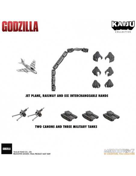 es::Godzilla (1954) Figura Kaiju Collective Godzilla - Black & White Edition 20 cm
