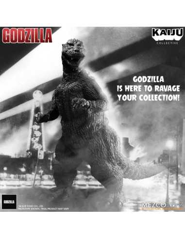 es::Godzilla (1954) Figura Kaiju Collective Godzilla - Black & White Edition 20 cm