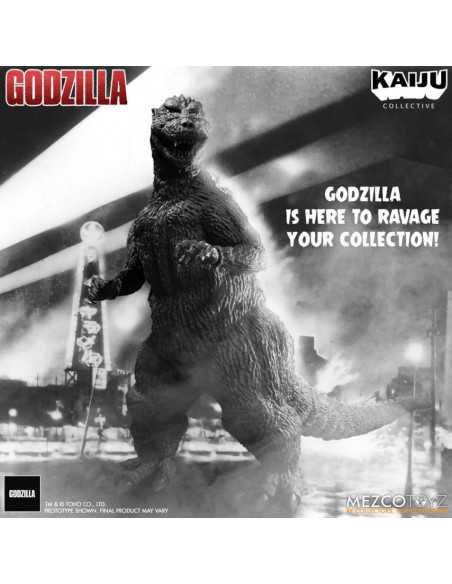 es::Godzilla (1954) Figura Kaiju Collective Godzilla - Black & White Edition 20 cm