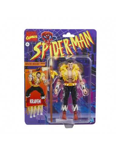 es::Marvel Legends Spider-man Retro Figura Kraven 15 cm