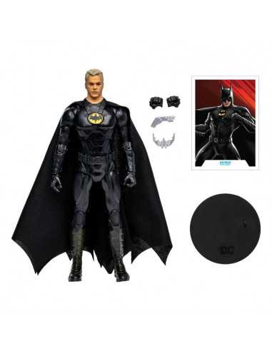es::DC The Flash Movie Figura Batman Multiverse Unmasked (Gold Label) 18 cm 