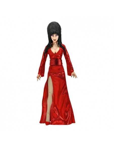 es::Elvira, Mistress of the Dark Figura Clothed Red, Fright, and Boo 20 cm
