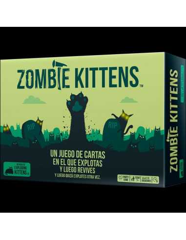 es::Zombie Kittens - Juego de cartas