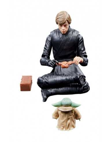 es::Star Wars The Book of Boba Fett Black Series Pack de 2 Figuras Luke Skywalker & Grogu 15 cm