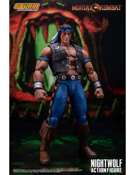es::Mortal Kombat Figura 1/12 Nightwolf 18 cm