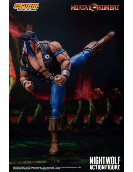 es::Mortal Kombat Figura 1/12 Nightwolf 18 cm