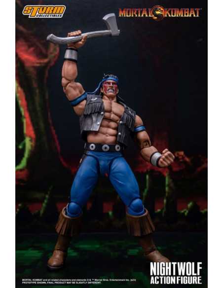 es::Mortal Kombat Figura 1/12 Nightwolf 18 cm