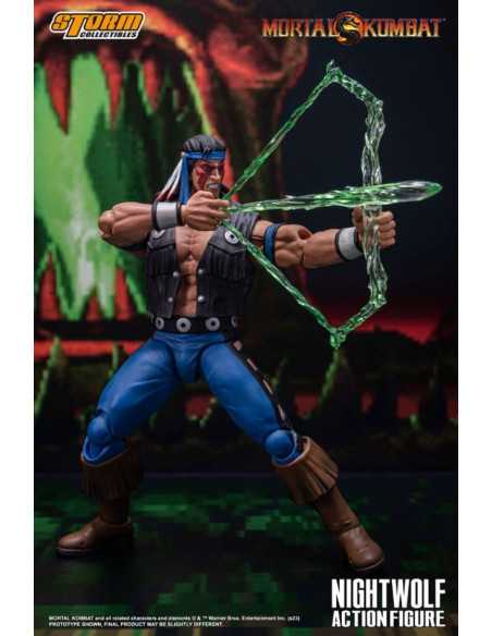 es::Mortal Kombat Figura 1/12 Nightwolf 18 cm