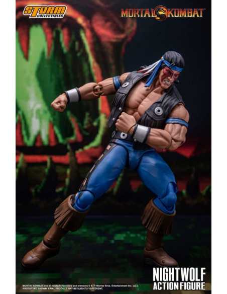 es::Mortal Kombat Figura 1/12 Nightwolf 18 cm