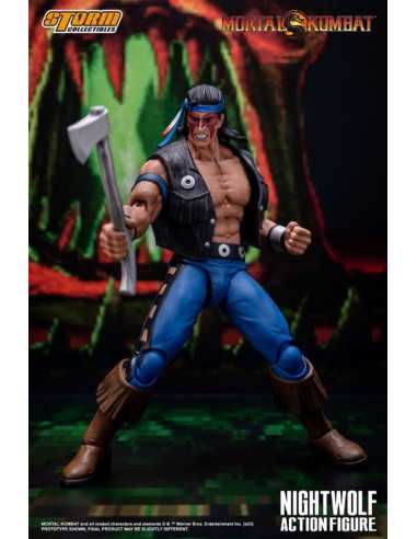 es::Mortal Kombat Figura 1/12 Nightwolf 18 cm