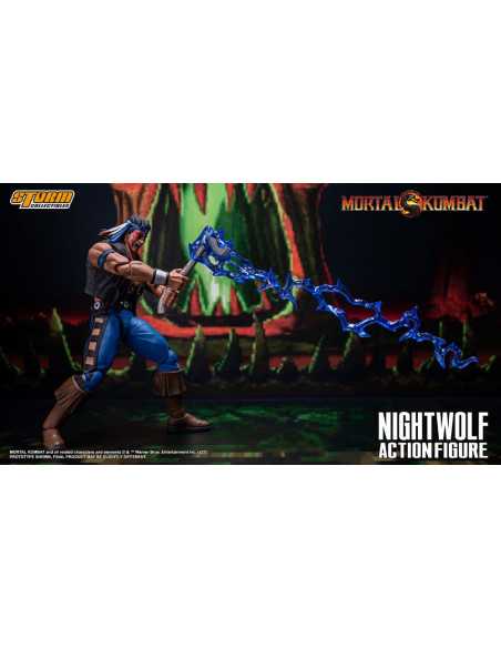 es::Mortal Kombat Figura 1/12 Nightwolf 18 cm