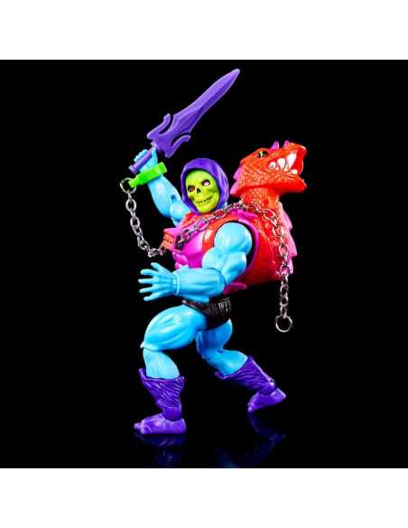 es::Masters of the Universe Origins Deluxe Figura Dragon Blaster Skeletor 14 cm