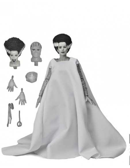es::Universal Monsters Figura Ultimate Bride of Frankenstein (Black & White) 18 cm