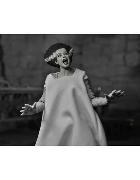 es::Universal Monsters Figura Ultimate Bride of Frankenstein (Black & White) 18 cm