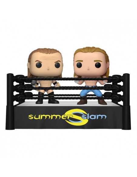 es::WWE Pack de 2 Funko POP Figuras SS Ring w/ Triple H/Michaels 9 cm