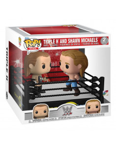 es::WWE Pack de 2 Funko POP Figuras SS Ring w/ Triple H/Michaels 9 cm 2