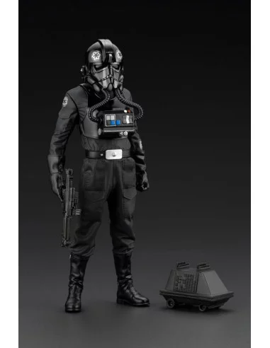 es::Star Wars A New Hope Estatua ARTFX+ 1/10 Tie Fighter Pilot Backstabber & Mouse Droid Exclusive 18 cm