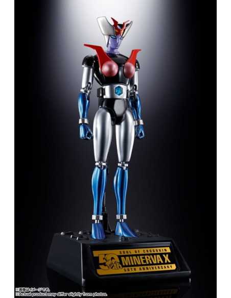 es::Mazinger Z Figuras Diecast Soul of Chogokin GX-08R Aphrodai A vs GX-09R Minerva X 16 cm
