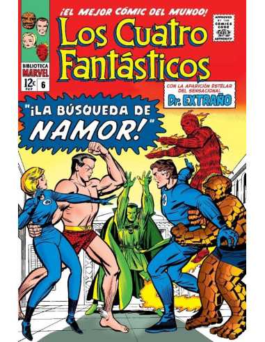 es::Biblioteca Marvel. Los Cuatro Fantásticos 6. 1964