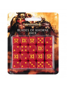 es::Juego de dados Filos de Khorne - Warhammer Age of Sigmar