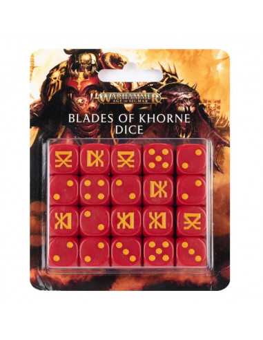 es::Juego de dados Filos de Khorne - Warhammer Age of Sigmar