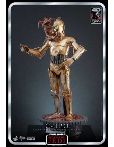 es::Star Wars Episode VI 40th Anniversary Figura 1/6 C-3PO Hot Toys 29 cm