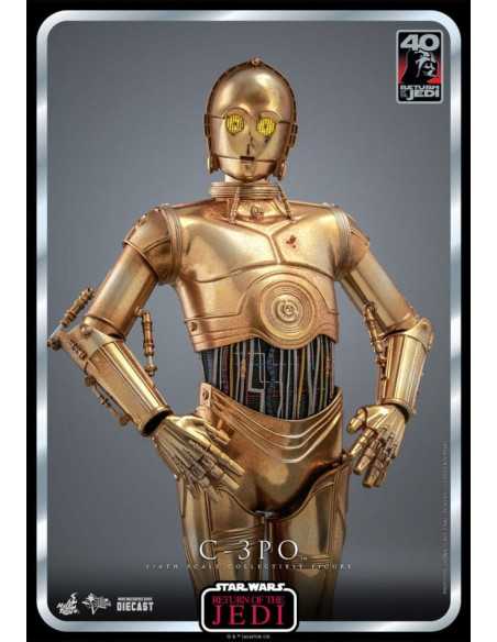 es::Star Wars Episode VI 40th Anniversary Figura 1/6 C-3PO Hot Toys 29 cm