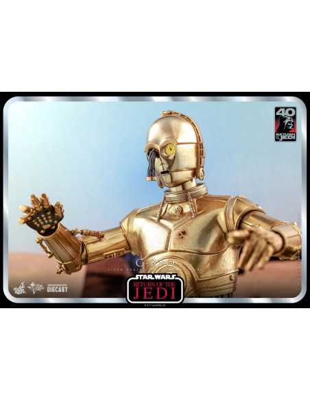 es::Star Wars Episode VI 40th Anniversary Figura 1/6 C-3PO Hot Toys 29 cm