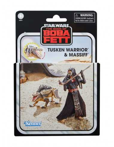 es::Star Wars: The Book of Boba Vintage Collection Figuras Tusken Warrior & Massiff 10 cm