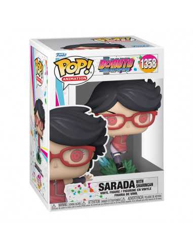 es::Boruto: Naruto Next Generations Funko POP! Sarada w/Sharingan 9 cm