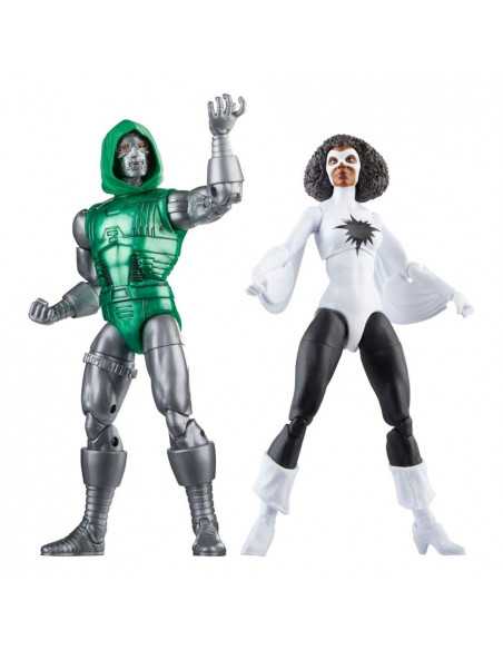 es::Marvel Legends Series Pack de 2 Figuras Doctor Doom & Captain Marvel 15 cm