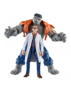 es::Marvel Legends Series Pack de 2 Figuras Gray Hulk & Dr. Bruce 15 cm
