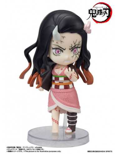 es::Demon Slayer: Kimetsu no Yaiba Figura Figuarts mini Nezuko Kamado Demon Form Advancing Ver. 9 cm 