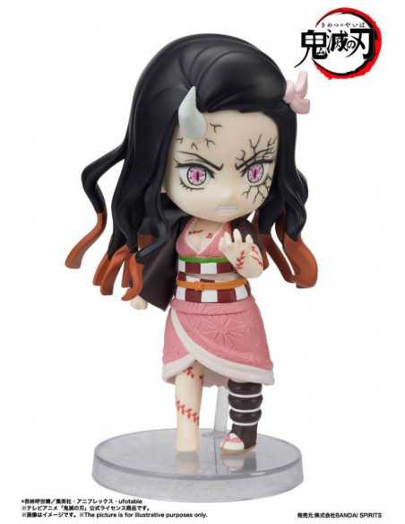 es::Demon Slayer: Kimetsu no Yaiba Figura Figuarts mini Nezuko Kamado Demon Form Advancing Ver. 9 cm 