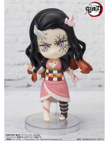es::Demon Slayer: Kimetsu no Yaiba Figura Figuarts mini Nezuko Kamado Demon Form Advancing Ver. 9 cm 
