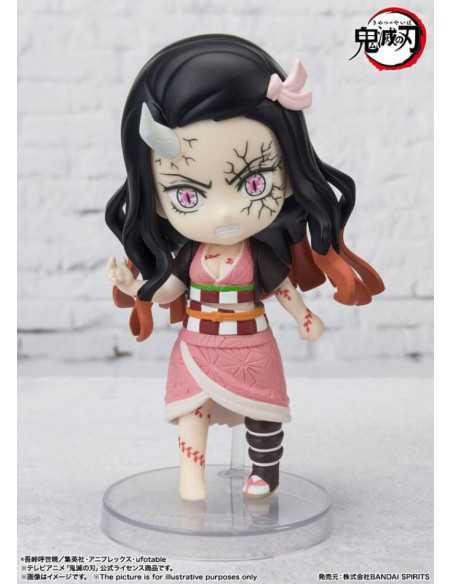 es::Demon Slayer: Kimetsu no Yaiba Figura Figuarts mini Nezuko Kamado Demon Form Advancing Ver. 9 cm 