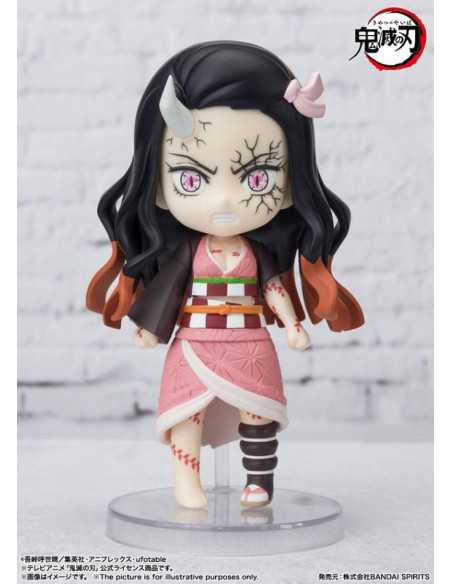 es::Demon Slayer: Kimetsu no Yaiba Figura Figuarts mini Nezuko Kamado Demon Form Advancing Ver. 9 cm 