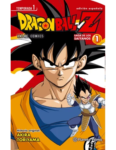 es::Dragon Ball Z Anime Series Saiyan 01 (Edición en color)