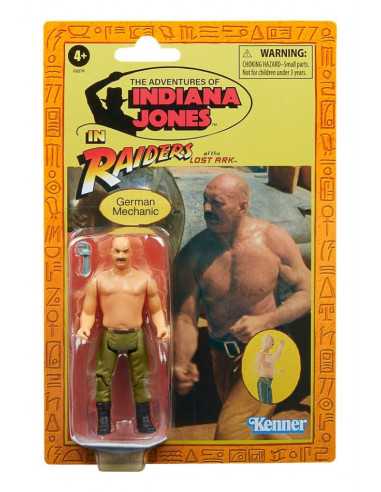 es::Indiana Jones Retro Collection Figura German Mechanic 10 cm