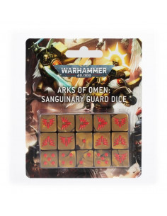 es::Warhammer 40,000 - Arks of Omen: Sanguinary Guard Dice Set