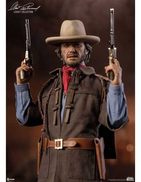 es::El fuera de la ley Figura 1/6 Clint Eastwood Legacy Collection Josey Wales 30 cm