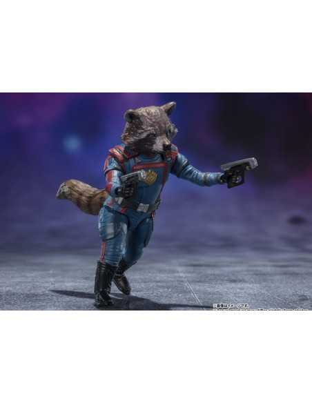 es::Guardianes de la Galaxia Vol. 3 Figuras S.H. Figuarts Star Lord & Rocket Raccoon 15 cm & 6 cm